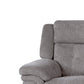 Richland - Power Reclining Console Loveseat - Bristol Gray