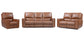 Rockford - Triple Power Reclining Reclining Sofa - Verona Saddle