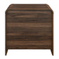 Mara - Two Drawer End Table / Bedside Table - Walnut