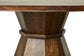 Portico - Dining 60" Round Table - Warm Brown