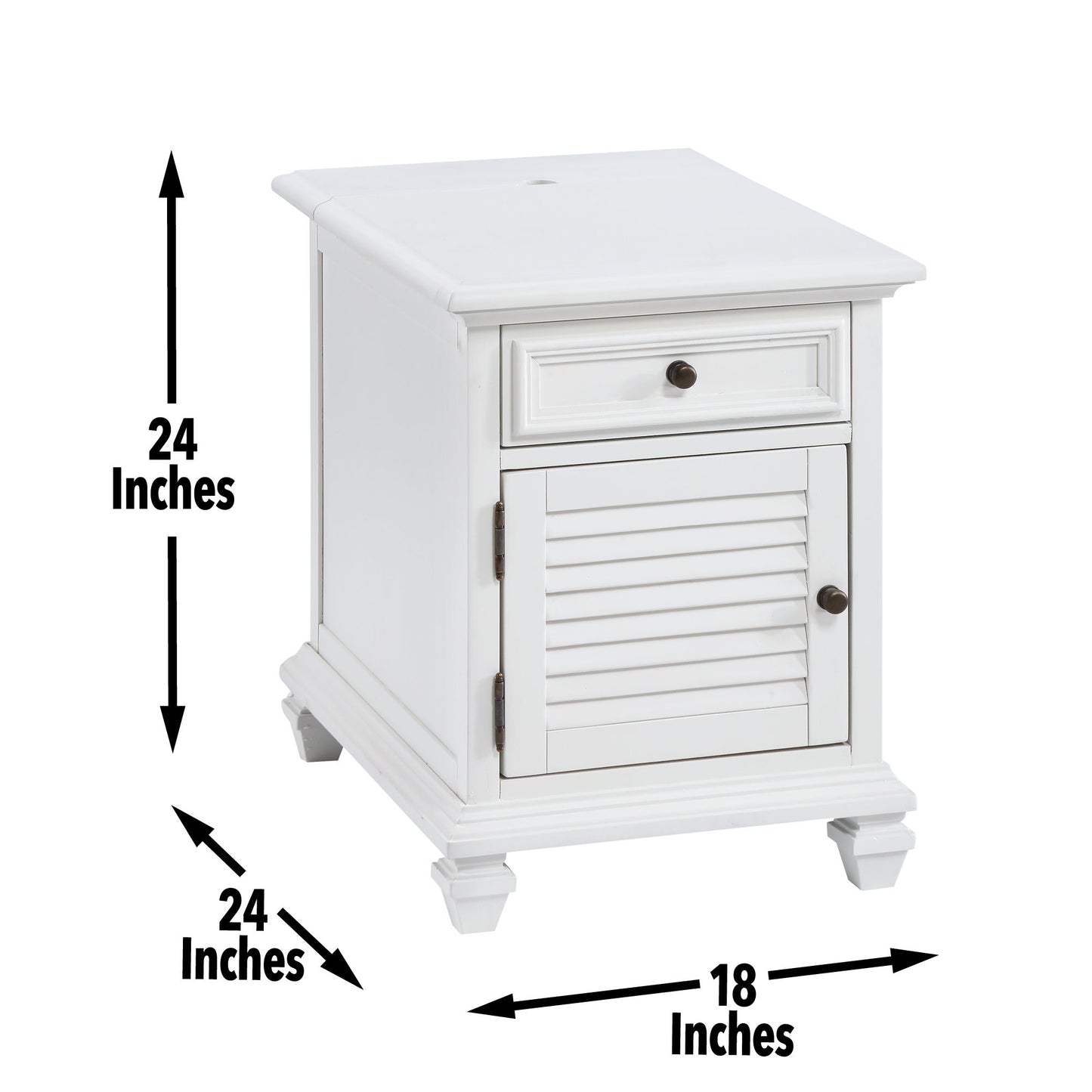 Charlestown - 3 Piece Occasional Table Set (DON'T USE) - White