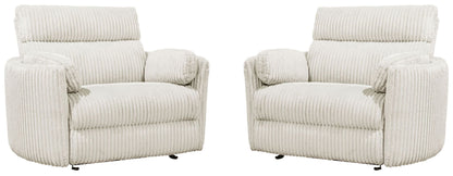 Radius Xl - Extra Wide Power Glider Recliner (Set of 2)