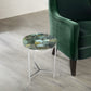 Foster - Jaspe Top Chairside Table - Green