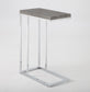Lucia - Chairside End Table - Gray Top