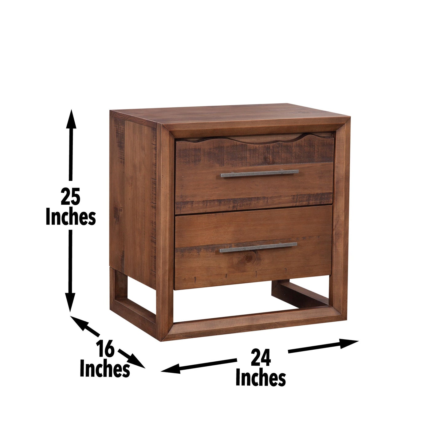 Lofton - Nightstand - Brown