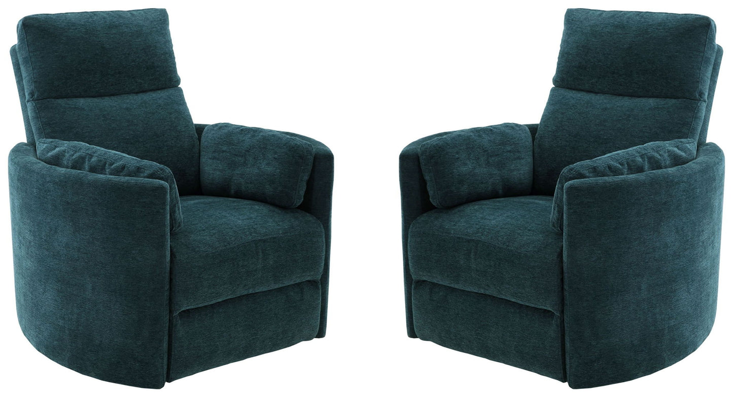 Radius - Power Swivel Glider Recliner (Set of 2)