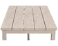 Blakley - Outdoor Aluminum Coffee Table - White