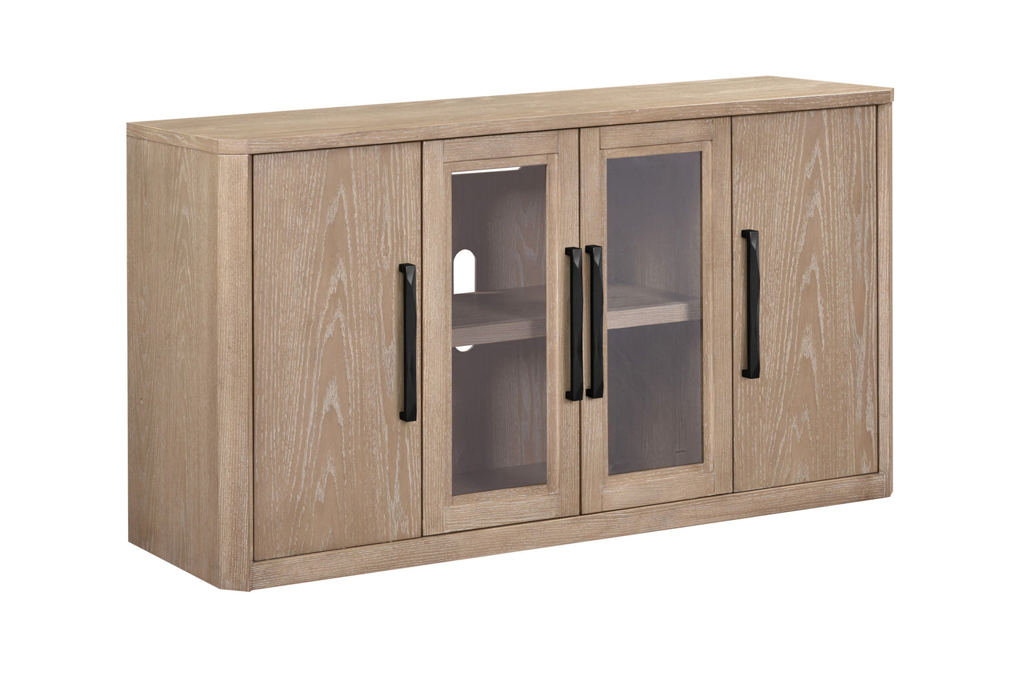 Breckenridge - 56" TV Console - Medium Brown