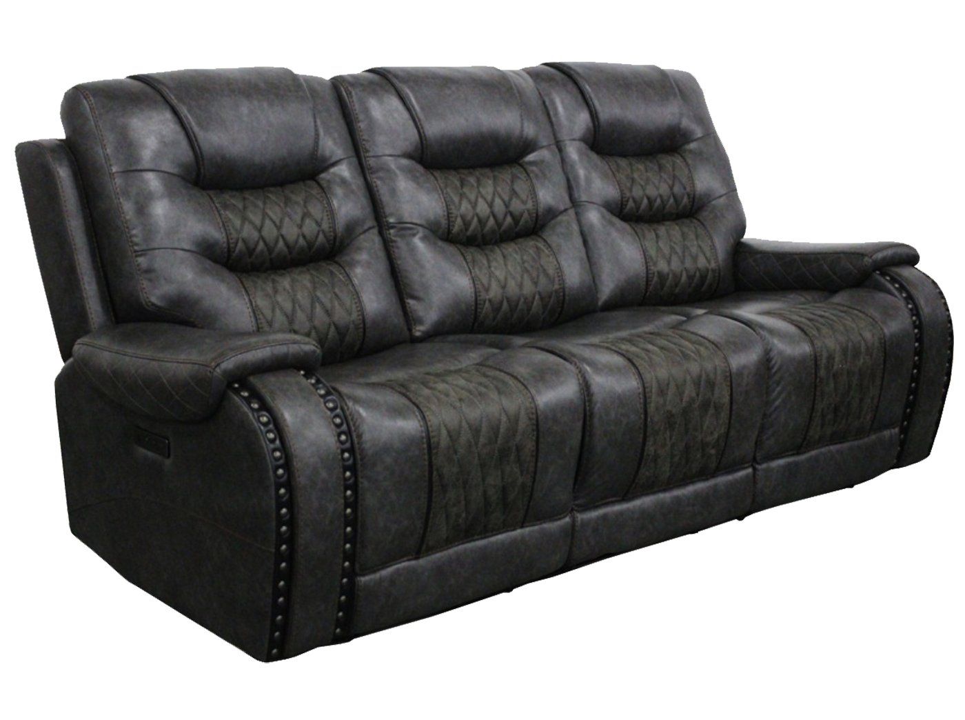 Outlaw - Power Reclining Sofa And Recliner - Stallion