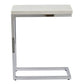 Echo - Marble Top Chairside Table - White