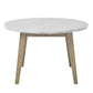 Vida - Dining Table - White / Light Brown