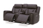 Maveric - Power Zero Gravity Console Loveseat P3 - Bette Coffee