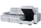 Elliot - 3 Piece Modular Lift Top Storage Sectional - Sterling