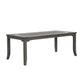 Lisbon - Rectangle Dining Table - Gray