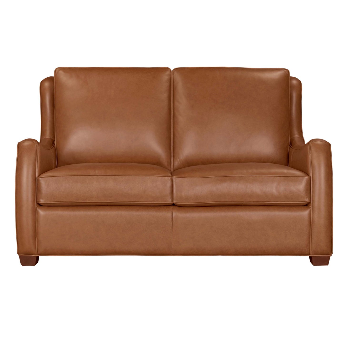 Channing - Stationary Loveseat - Renaissance Cinnamon