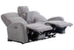 Tuscany - Power Reclining Console Loveseat - Whiskers Nature