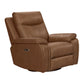 Veracruz - Power Swivel Glider Recliner P2 - Vintage Tan