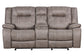 Blake - Reclining Console Loveseat - Desert Taupe