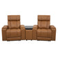 Phoenix - Zero Gravity Power 2 Seat Home Theater Seating With Wedge And Immersive Audio