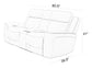 Calgary - Power Reclining Console Loveseat
