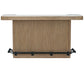 Escape - Dining Bar With Stone Top - Glazed Natural Oak / Vanilla Bean