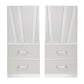 Europa - Nightstand Panels (Set of 2) - White