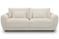 Utopia - 2 Seat Sofa With Lumbar Pillow - Mega Ivory