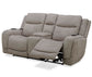 Penfield - Power Zero G Console Loveseat With Heat, Massage & Speaker P3 - Frappe