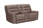Lawson - Power Zero Gravity Tilt Console Loveseat P2 - Sydney Brunette
