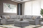 Surrender - 5 Piece Modular Sectional - Burmese Nature