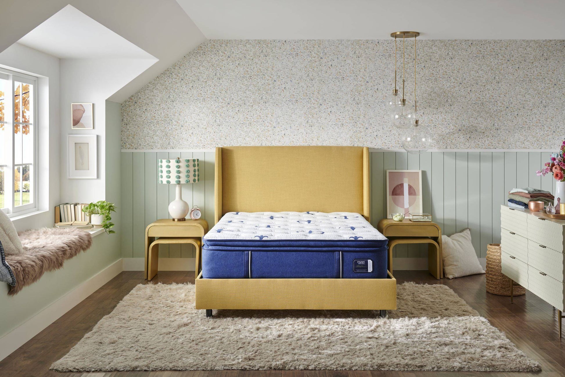 Stearns & Foster® Studio 14.5" Medium Euro Pillow Top Mattress - Mattress Overstock | Mattress Store | Kentucky