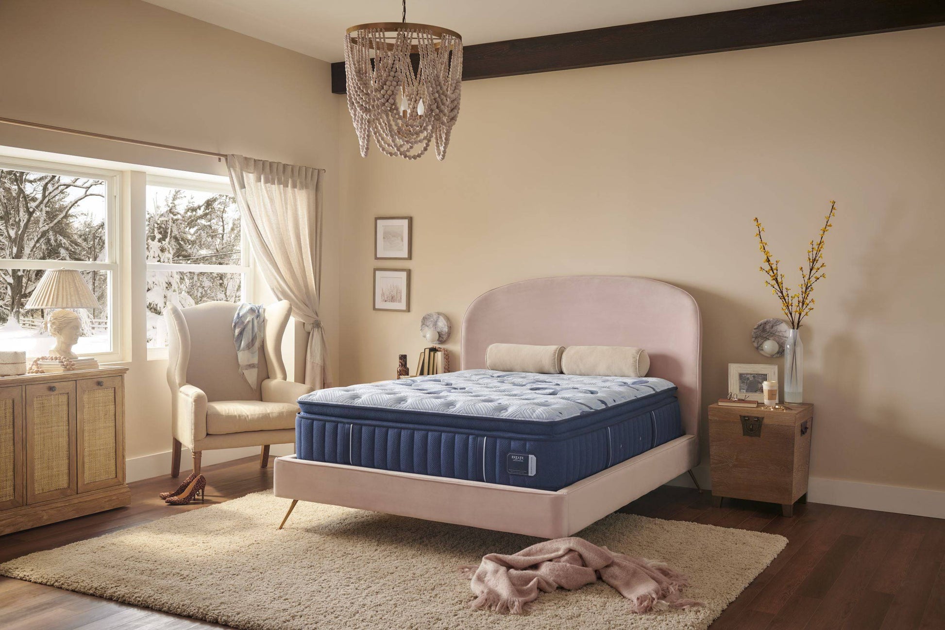 Stearns Foster Estate 15 Soft Euro Pillow Top Bargain City Furniture