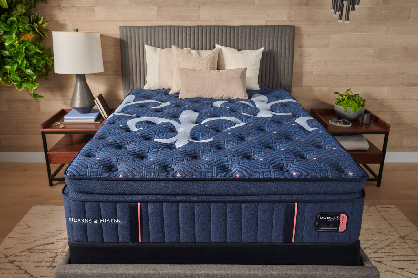 Stearns & Foster® Lux Estate Medium Euro Pillow Top - Mattress Overstock | Mattress Store | Kentucky