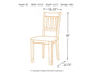 Owingsville Dining Room Side Chair (2/CN)