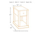 Breegin Chair Side End Table