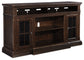 Roddinton XL TV Stand w/Fireplace Option