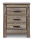 Zelen Two Drawer Night Stand