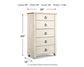 Willowton Five Drawer Chest
