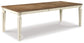 Realyn RECT Dining Room EXT Table