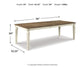 Realyn RECT Dining Room EXT Table