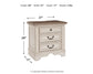 Realyn Three Drawer Night Stand