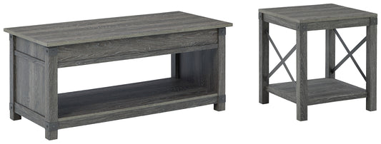 Freedan Coffee Table with 1 End Table
