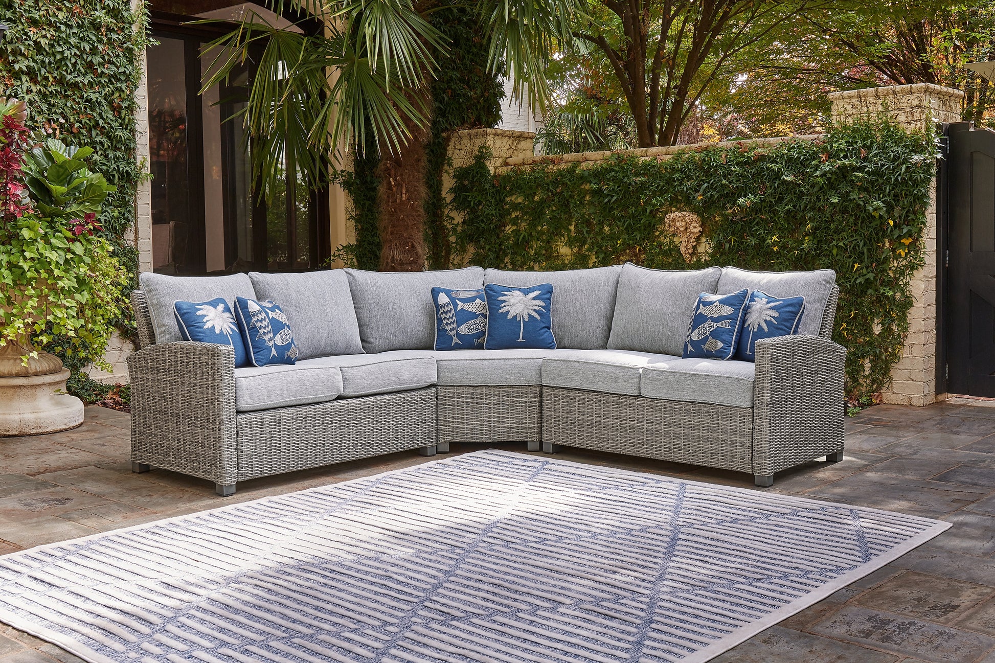 City furniture outdoor sectional sales