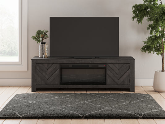 Cayboni 71" TV Stand with Electric Fireplace