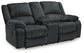 Draycoll DBL Rec Loveseat w/Console