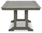 Visola RECT Dining Table w/UMB OPT