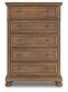 Feddinger Five Drawer Chest