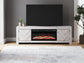 Cayboni 71" TV Stand with Electric Fireplace