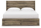 Elbrim King Panel Storage Bed