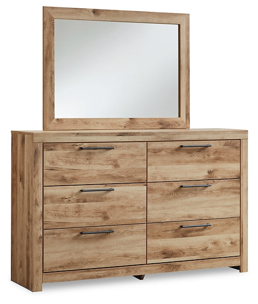 Hyanna Full Panel Headboard, Dresser, Mirror and Nightstand